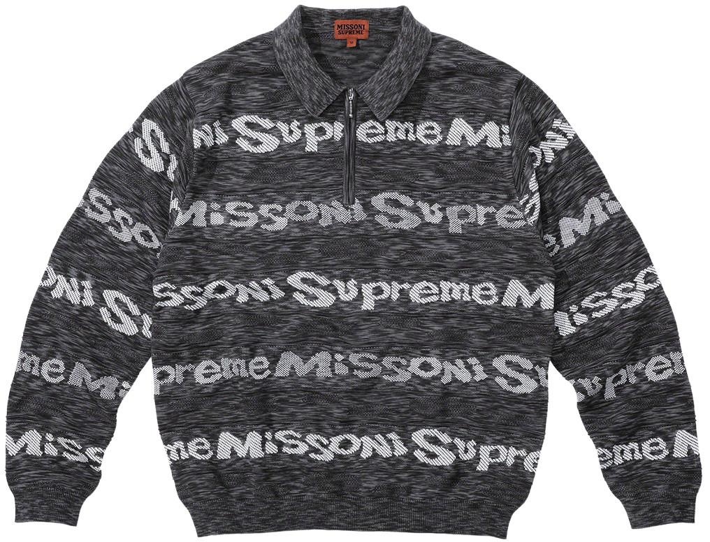Supreme®/Missoni® Zip L/S Polo view 2